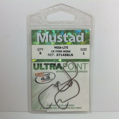 Mustad UltraPoint Opti-Angle Big Mouth Tube Hooks 37145BLN Pick A Size
