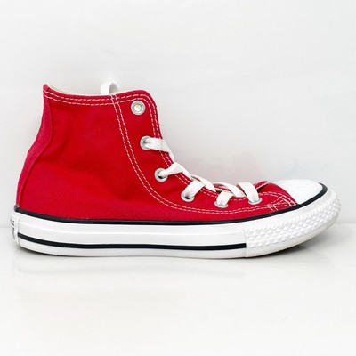 Converse Boys Chuck Taylor All Star Hi 3J232 Красные повседневные кроссовки Кроссовки Размер 1,5