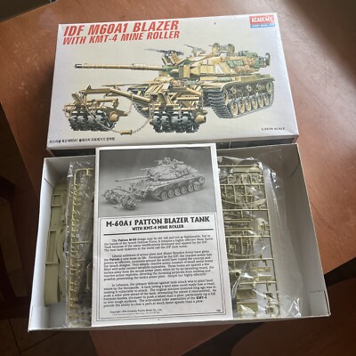 Academy 1/35 IDF M60A1 Blazer KMT-4 Mine Roller OBSK