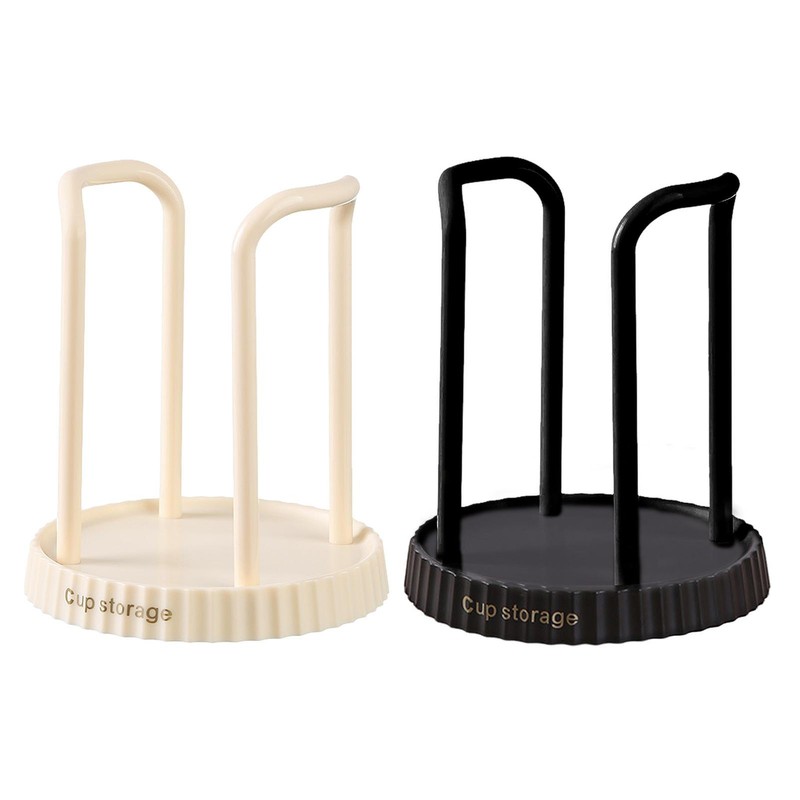Bathroom Countertop Cup Dispenser and Coffee Cup Holder Wood