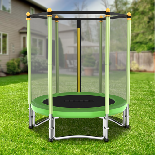 Trampoline with Safety Enclosure Net Round Trampoline Jumping Mat for Kids Adult