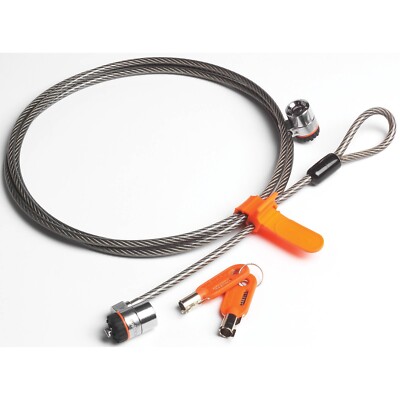 Kensington MicroSaver Keyed Laptop Notebook Lock ORANGE