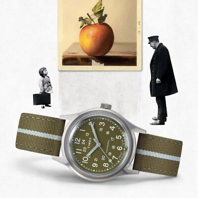 Pre-owned Timex [] Watch Mk1 Mechanical Camper Green Dial Hand-wound 36mm Tw2u69000 New Jpn