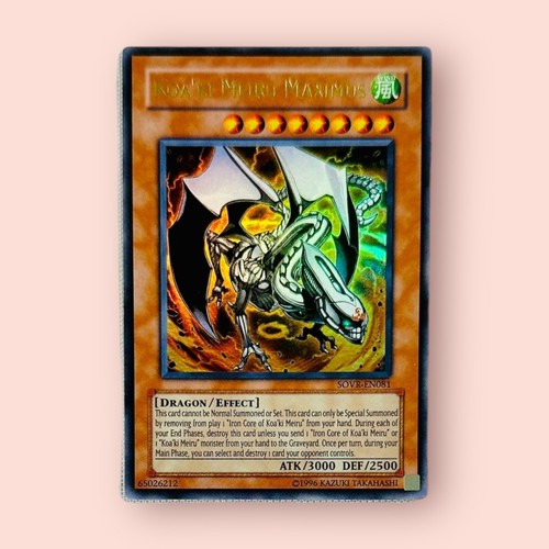 Yugioh Koa'ki Meiru Maximus SOVR-EN081 Ultra Rare 1st Ed