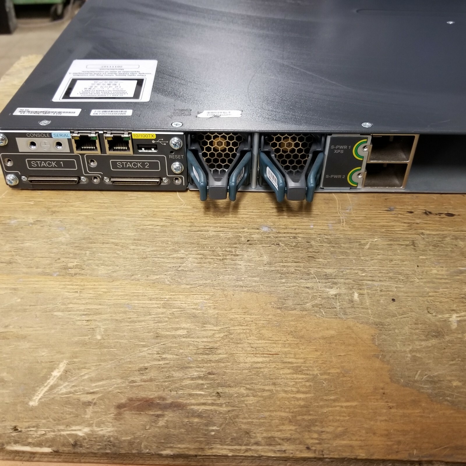 Cisco Anatel TNY-WS3750X-3560X (A) 48 Port Switch good condition