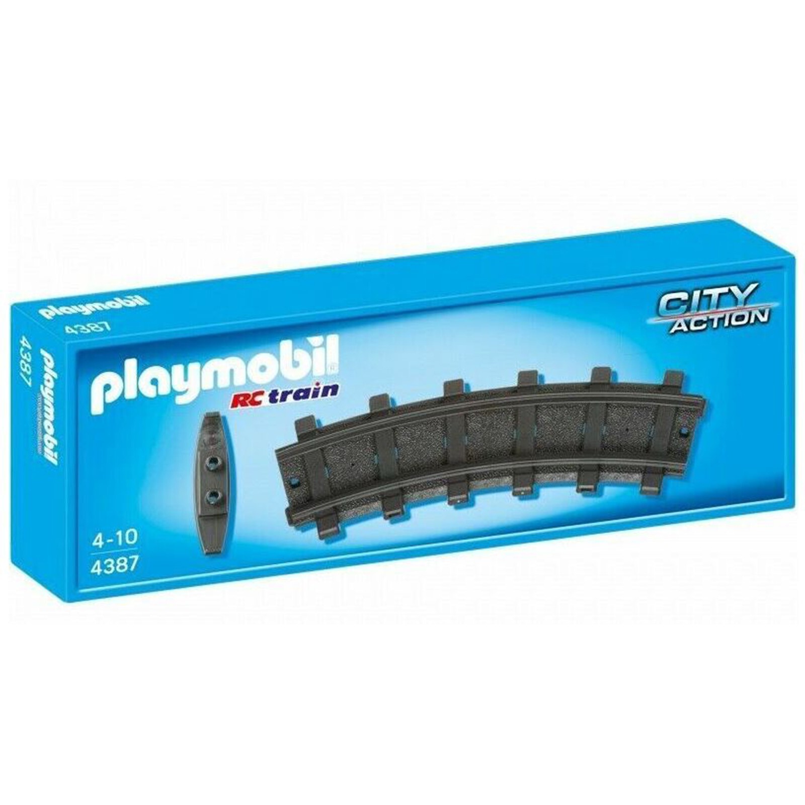 Конструктор Playmobil с 2 изогнутыми дорожками, 4387 НОВЫЙ