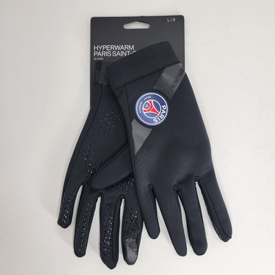 New! Jordan Paris Saint-Germain HyperWarm Soccer Flexible Cuffed Gloves Sz Large