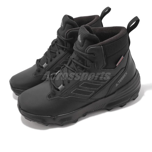 

Черные мужские походные ботинки adidas Terrex Unity LEA Mid CLD.R Core GZ3367, Черный, Terrex Unity Lea Mid Cld.r