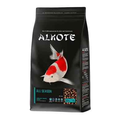 ALKOTE All Season 6 mm - Koifutter Fischfutter Ganzjahresfutter von AL-KO-TE