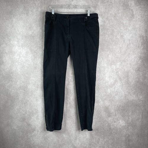 Weekend MaxMara Slim Fit Stretch W11 Pants In Black Women's