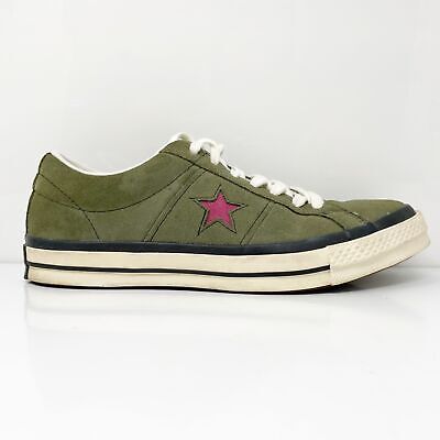 Converse Unisex One Star Ox 168159C Зеленая повседневная обувь Кроссовки Размер M 8 W 10