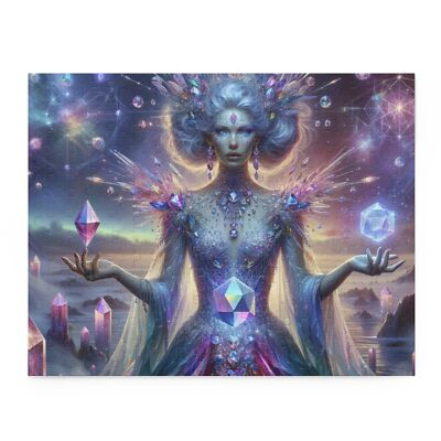 Puzzle (120, 252, 500-Piece) Arcane Crystal Oracle Ethereal Light Magic