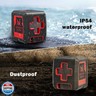 Motovera Laser Level with Tripod, 100 feet Green Cross Line Self Rotary Leveling Laser Level, 4 Brightness Adjustment, Manual Self leveling and Pulse Mode,IP54 Waterproof Battery Carrying Bag Included