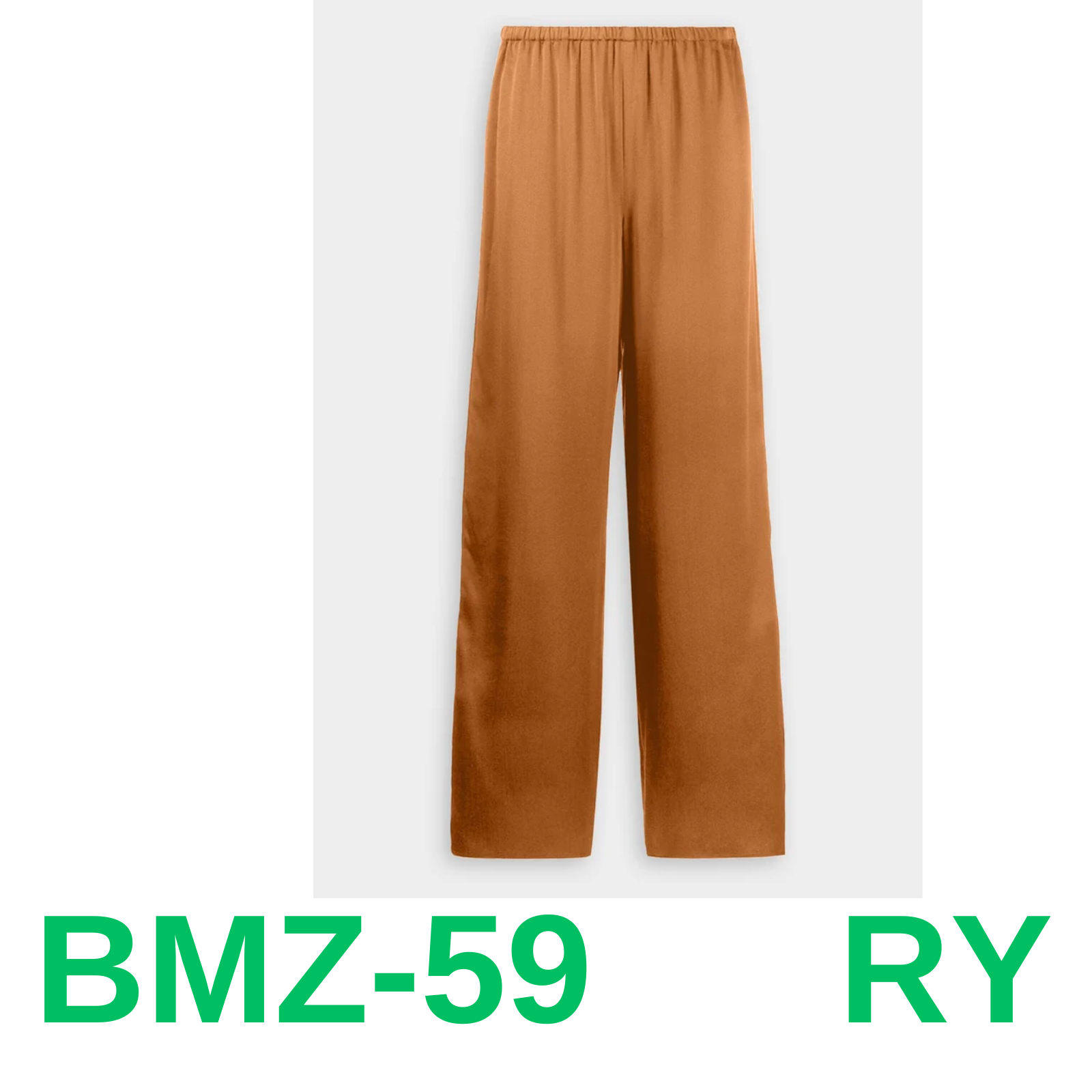 Vince WOMENS Silk Pajama Pant in Vicuna, MEDIUM