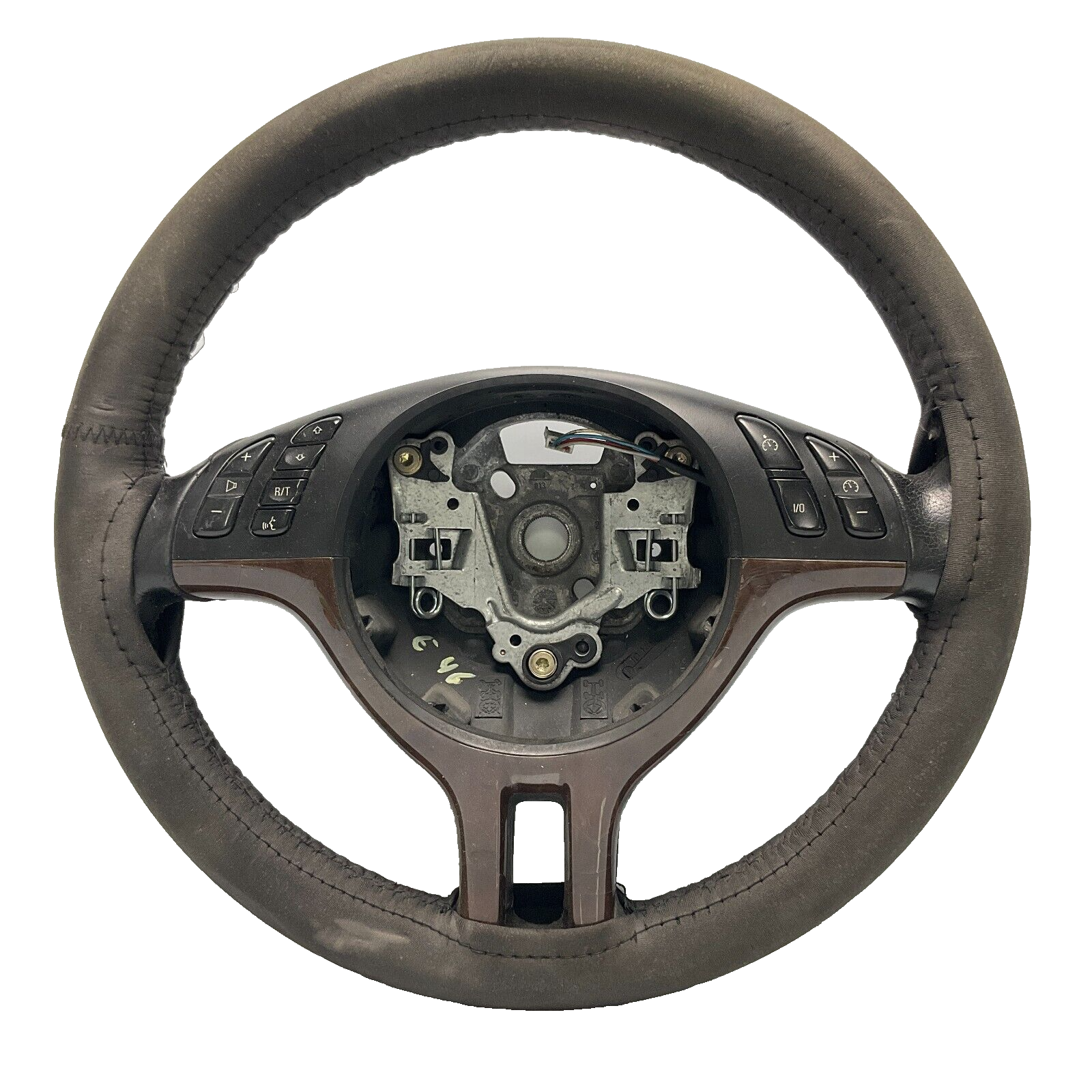 Volante sterzo per modello: BMW SERIE 3 E46 anno 2001 con comandi rivestito
