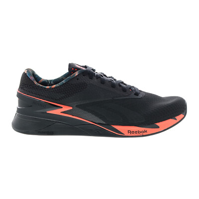 

Мужские черные парусиновые кроссовки Reebok Nano X3 HP6075 для кросса, Черный, Reebok Nano X3