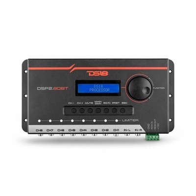 DSP2.8DBT 2-Channel in and 8-Channel Out Digital Sound Processor with Bluetoo...
