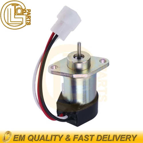 Fuel Shutdown Solenoid 6281-910-011-00 for Iseki E3CD E3CE