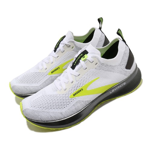 

Женские кроссовки Brooks Levitate 4 Run Visible White Night Road 1203351B-129, Белый, Levitate 4 Run Visible