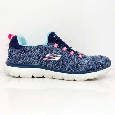 

Skechers Womens Summits Flyness 149213 Синие кроссовки Кроссовки Размер 9.5, Синий, Summits Flyness