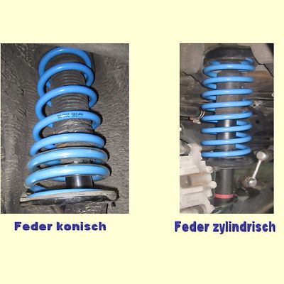 Umrüstung Niveauregulierung auf Federn und Stoßdämpfer SUBARU Forester SG SGS 