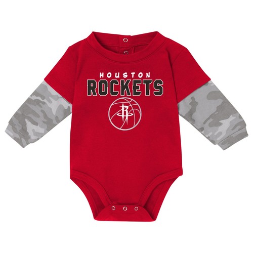 Комплект Outerstuff NBA Infant (0M-24M) Houston Rockets с длинными рукавами и брюками