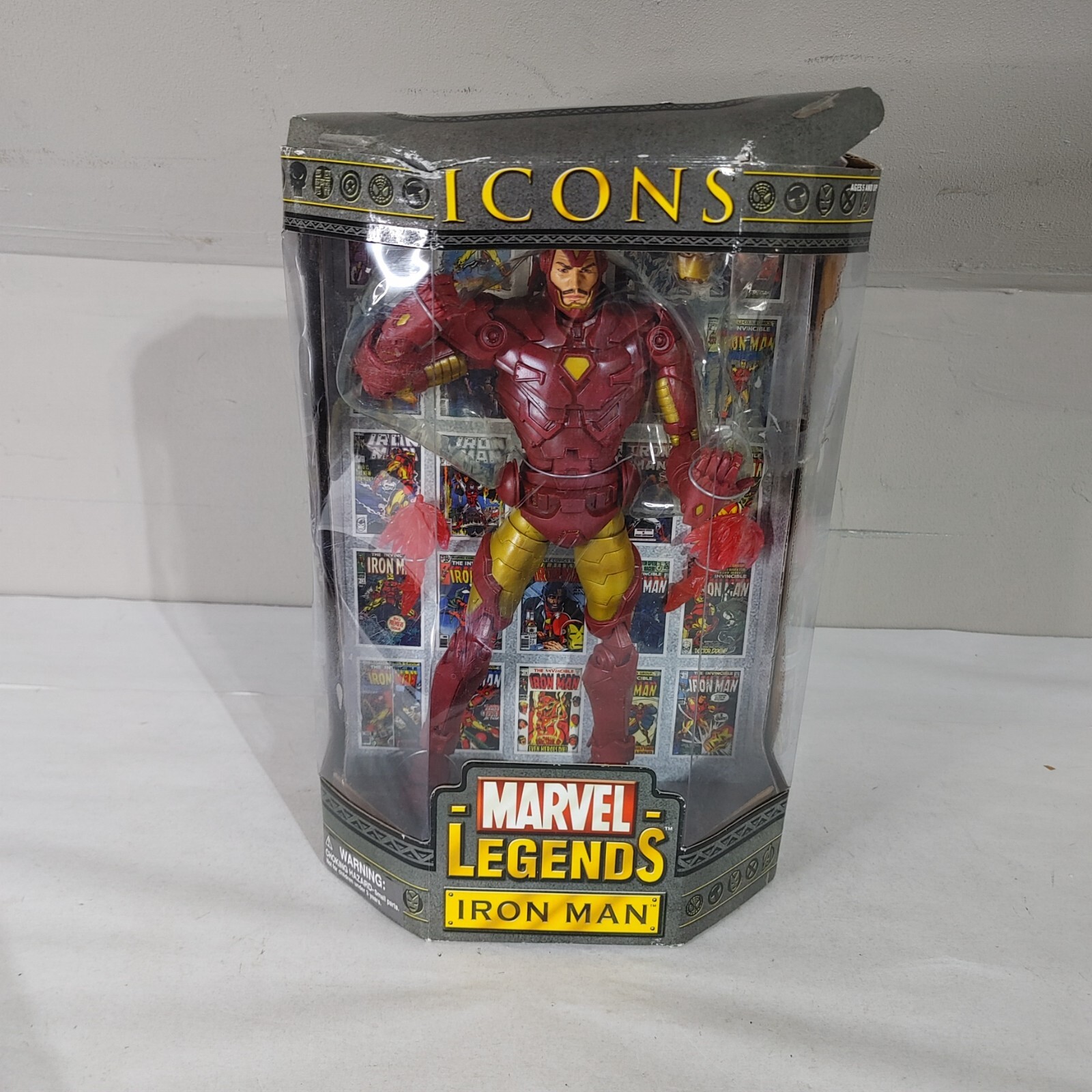 06'Toybiz/MARVEL LEGENDS ICONS“IRONMAN” Marvel Icons Marvel Legends Iron Man 12 Deluxe Action Figure