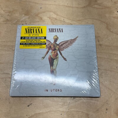 NIRVANA *In Utero (30th Anniversary Deluxe Edition 2 CD) *BRAND NEW 2 CD SET