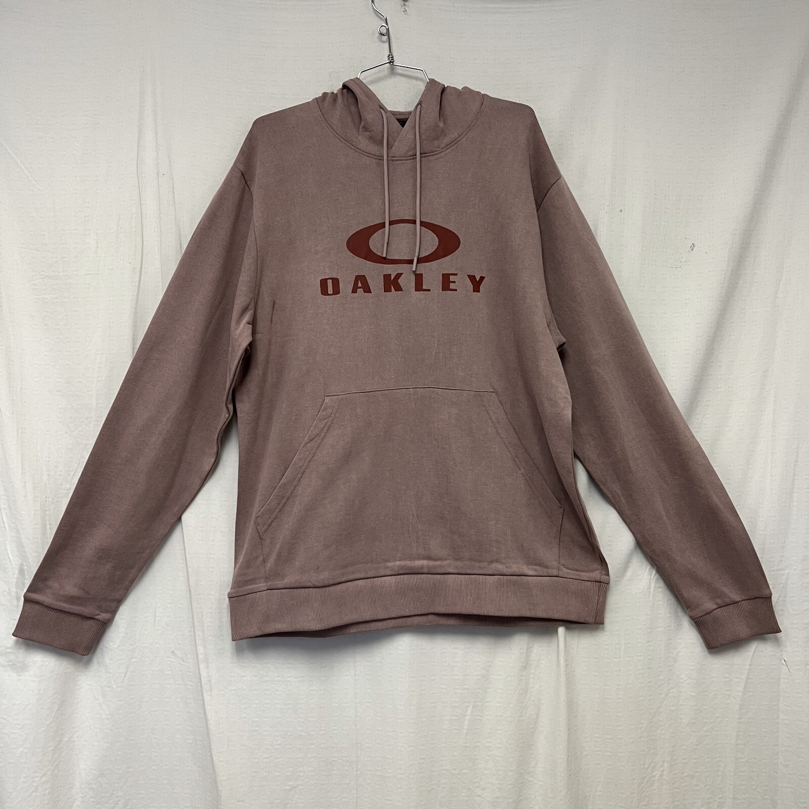 Oakley Mens BF Washed Pullover Hoodie Hooded Sweatshirt Iron