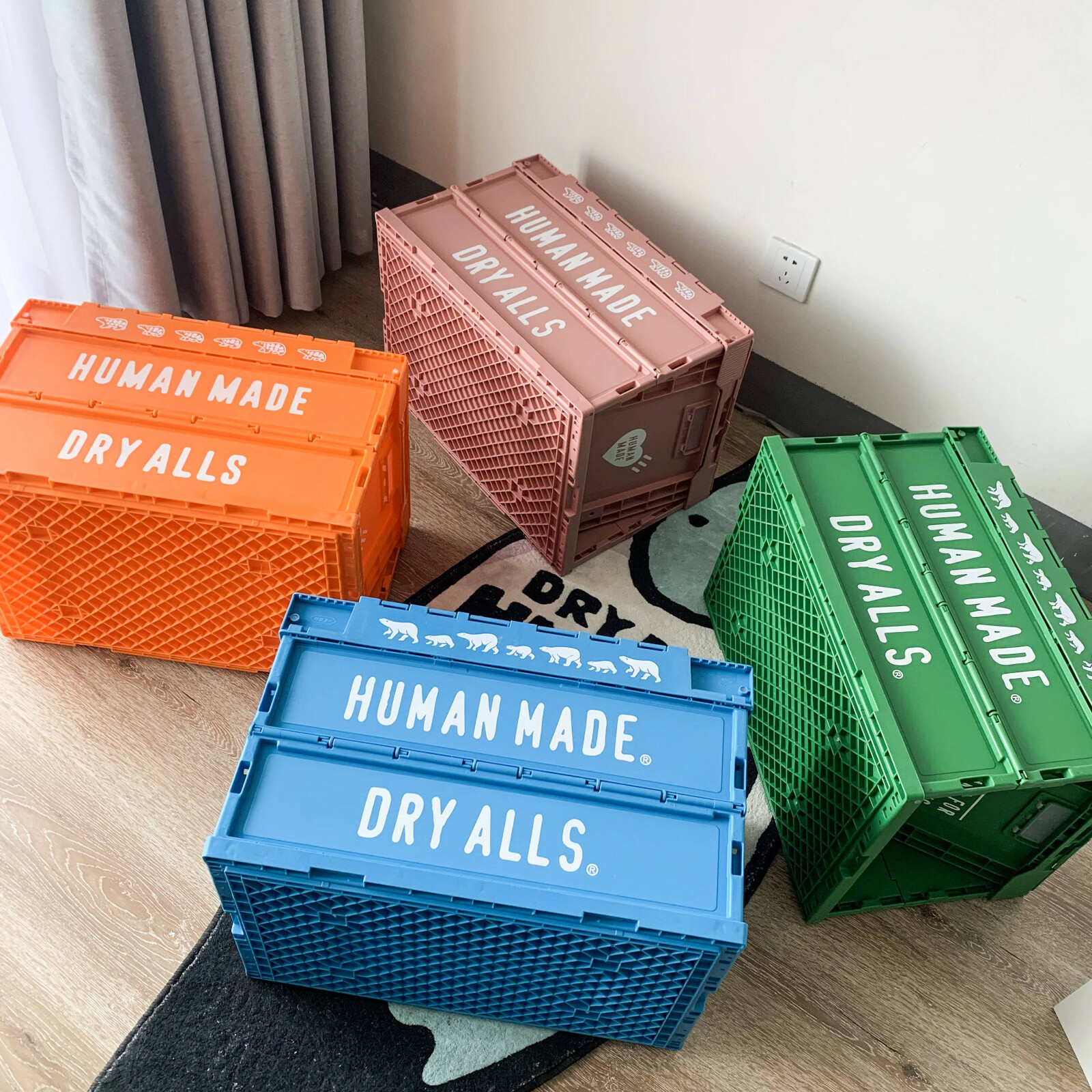 【ラスト１点】HUMAN MADE コンテナ 20L　黒　ブラック HUMAN MADE CONTAINER 20L