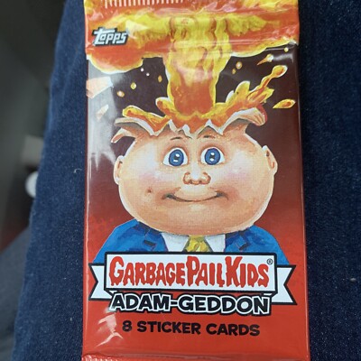 Garbage Pail Kids ADAM GEDDON From 2017 Unopened 8 Card Pack GPK 
