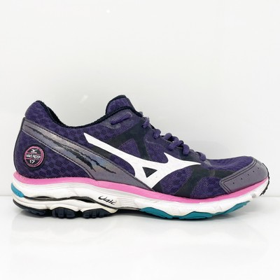 

Женские кроссовки Mizuno Wave Rider 17 410564 8X00 фиолетовые кроссовки размер 7,5, Фиолетовый, Wave Rider 17