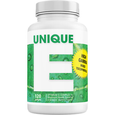A.C. Grace Company UNIQUE E Mixed Tocopherols 120 Soft Gels, Supports Healthy
