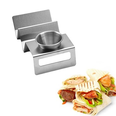 Taco-Tabletthalter W-Form Taco-Tablett Taco-Rack für Restaurant, Pfannkuchen