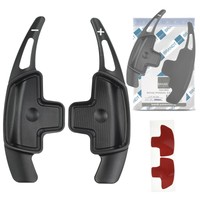 BRANDT Schaltwippen Verlängerung ALU SCHWARZ fü...