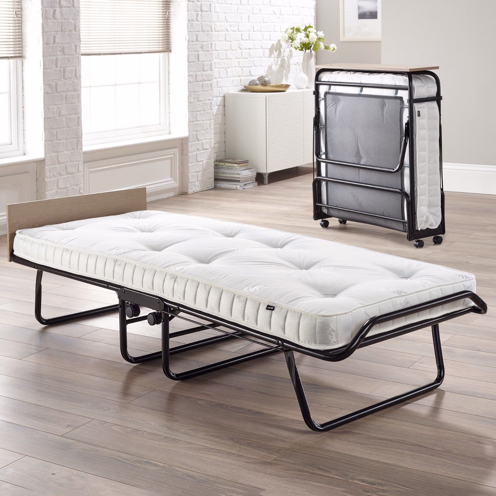 folding single guest bed