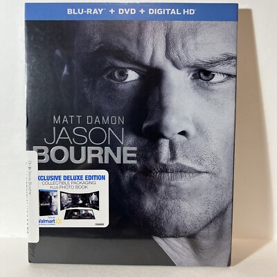 Jason Bourne (Blu-Ray / DVD / Digibook) - Brand New