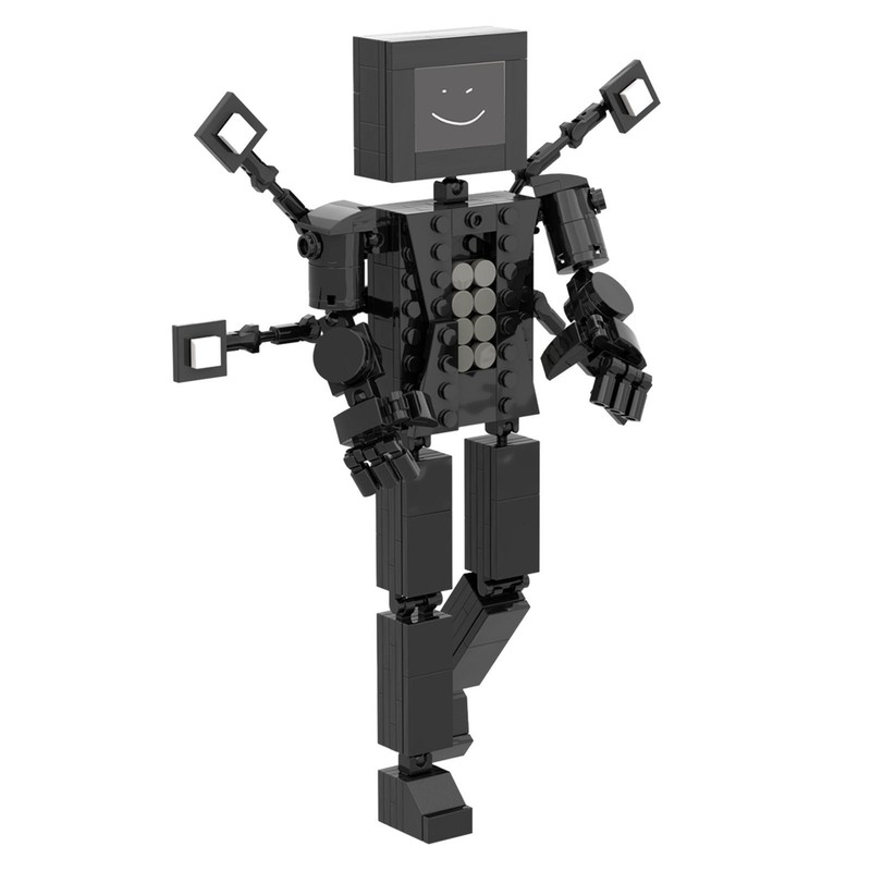 Skibidi Toilet Man Toy Building Blocks Collectible Speakerman Titan TV Man Toys