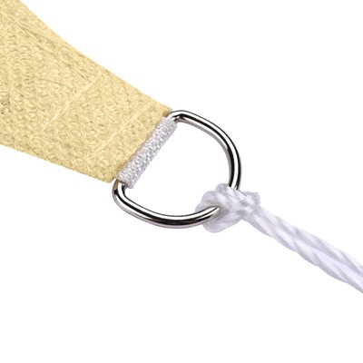 Sun Shade Sail Outdoor Canopy Top Cover UV Block Triangle Square Rectangle Sand