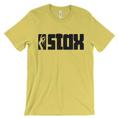 Stax Records Logo T Shirt - Funk Soul Music Label - Booker T. & The M.G.'s