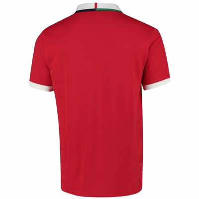 CANTERBURY CANTERBURY BRITISH & IRISH LIONS 2021 CLASSIC SHORT SLEEVE JERSEY - RED - MENS