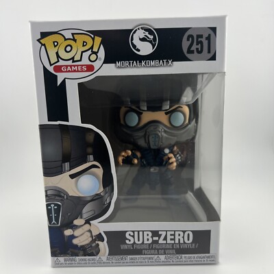 Funko Pop! Vinyl: Mortal Kombat - Sub-Zero #251