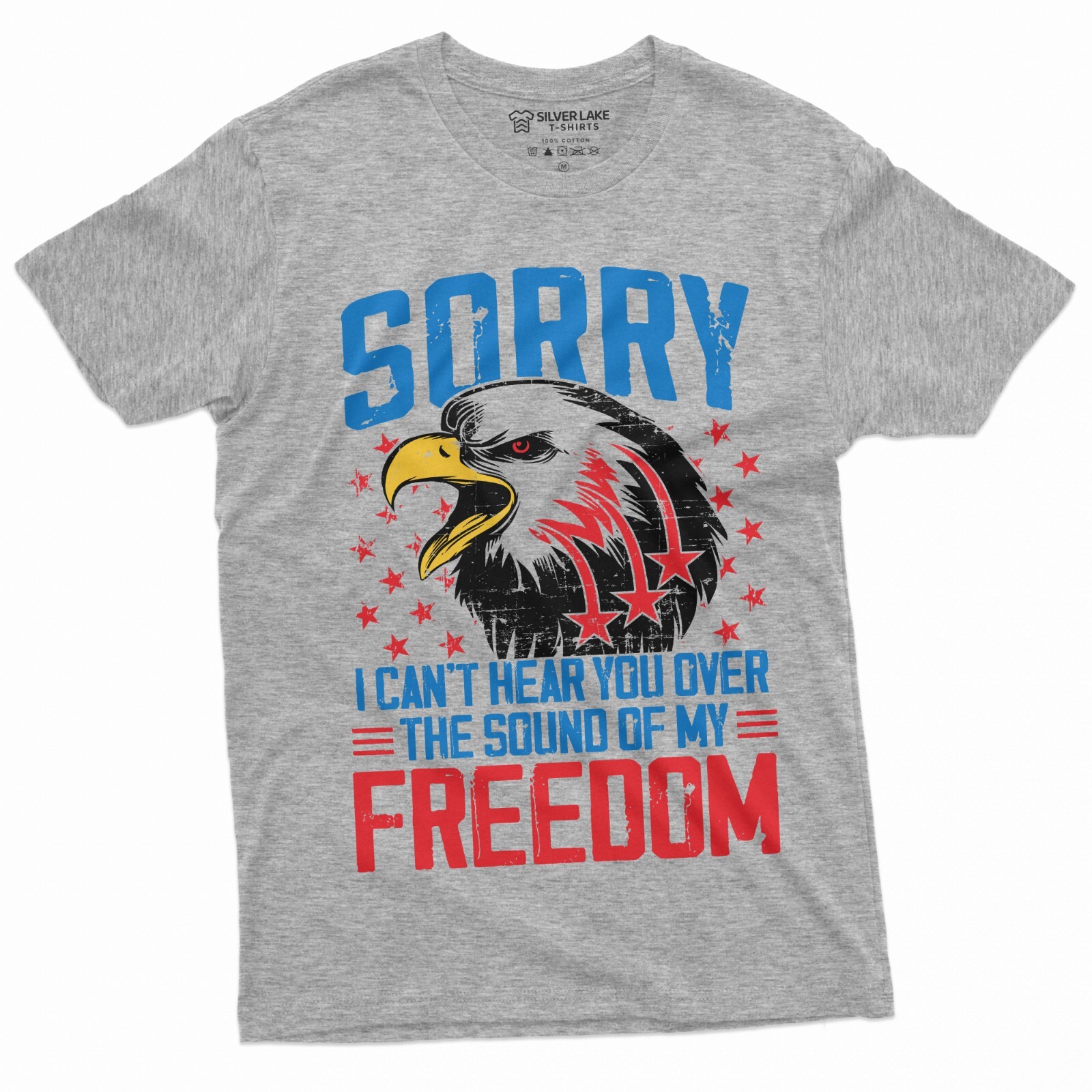 Awesome & Funny Patriotic American Bald Eagle In Space T-Shirt Awesome & Funny Patriotic American Bald Eagle In Space T-Shirt