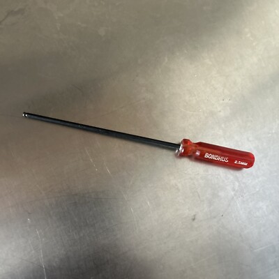 Vintage Bondhus Hex Ball Driver 2.5mm Metric
