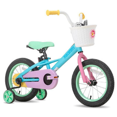 JOYSTAR Macarons Kids Bike for Girls Ages 4-7 with Training 