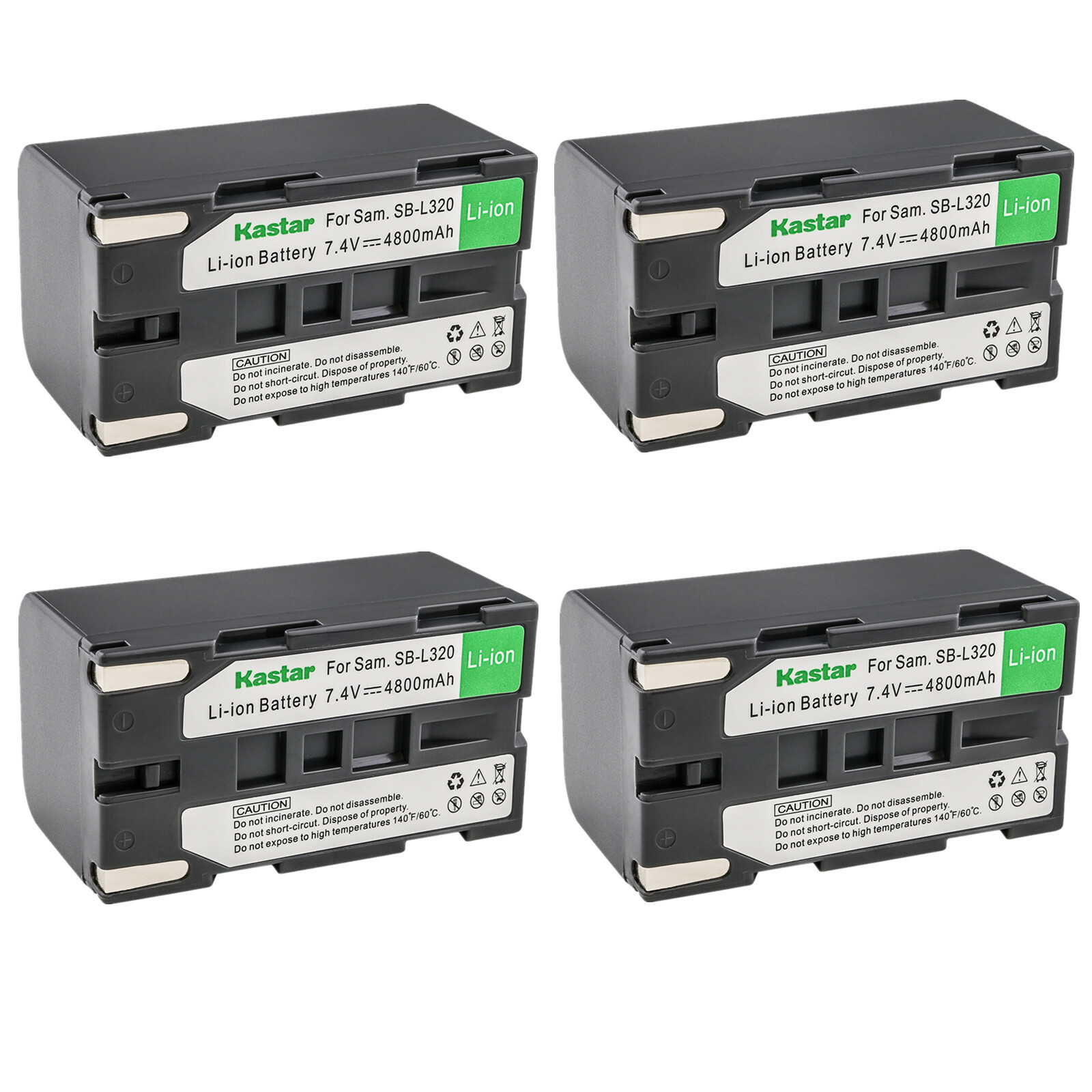Kastar Replacement Battery for Samsung SB-L320 L320 & Medion MD9014 Camcorder