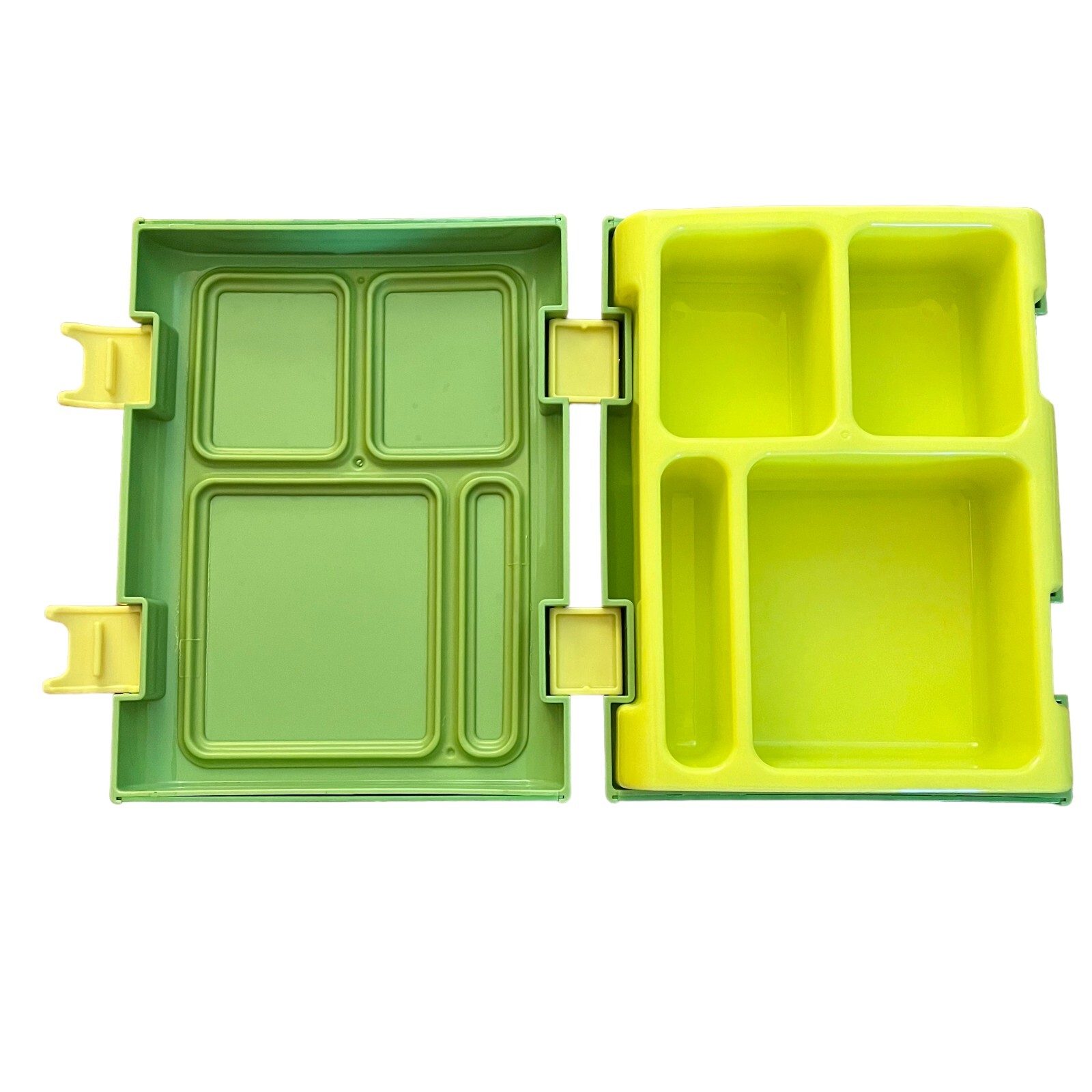 Bento-styled Lunch Durable Leak Proof Lime-green