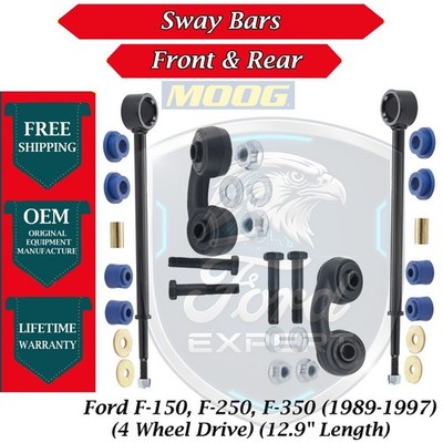 MOOG OEM Front & Rear Sway Bar Links For 1989-1997 Ford Lifetime Warranty