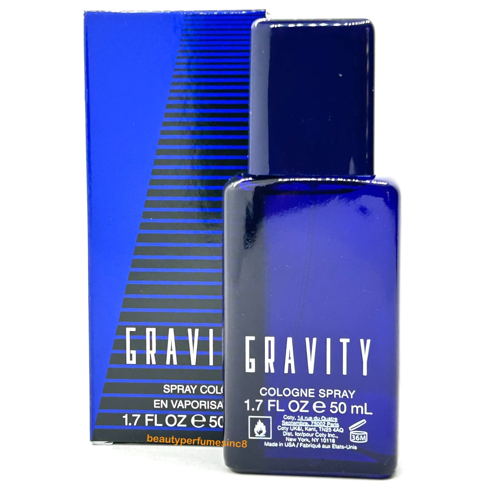 Gravity by Coty for Men 1.7 oz Cologne Spray New in box Authentic