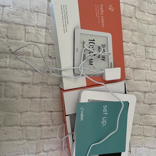 Robin Digital alarm clock With Date And Time